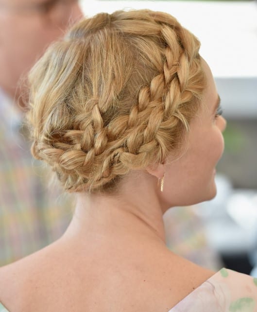 Braid disheveled effect