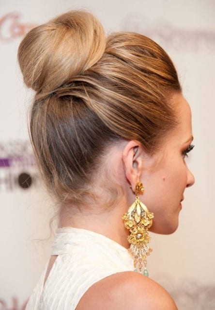 High bun