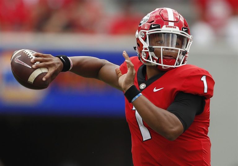 Ohio State QB Justin Fields Shines With Five Touchdowns in Buckeyes Debut