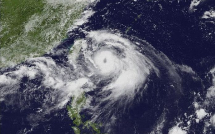 Powerful Typhoon Lingling reached near Korean peninsula