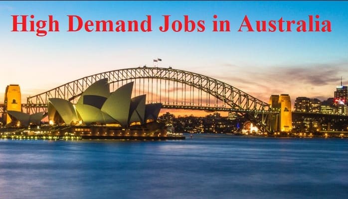 most high demand jobs in Australia