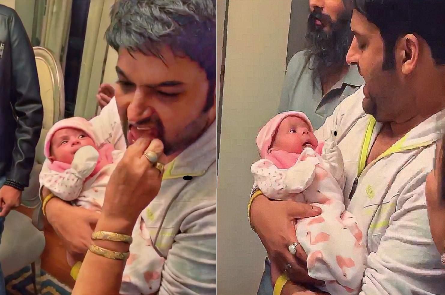 Comedian Kapil Sharma’s daughter looks very cute, first photo goes viral kapil sharma daughter photo