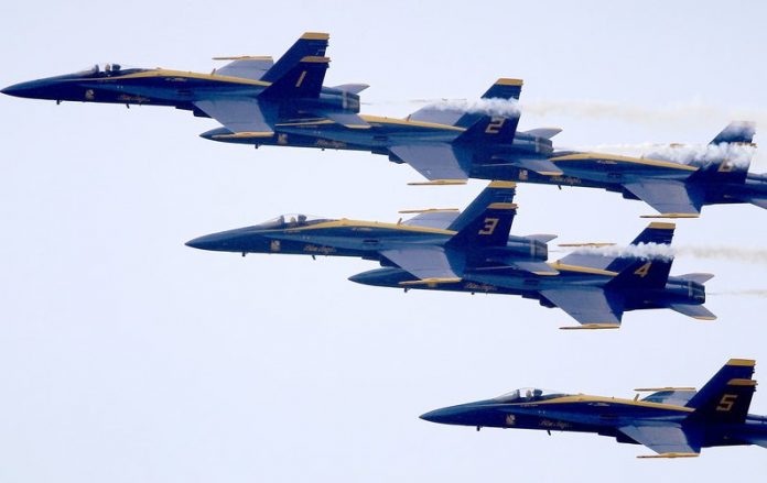 Blue Angels And Thunderbirds Salute NY Coronavirus