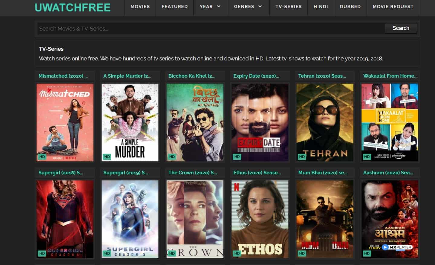 Watch Movies Online From UWatchFree Movies Free