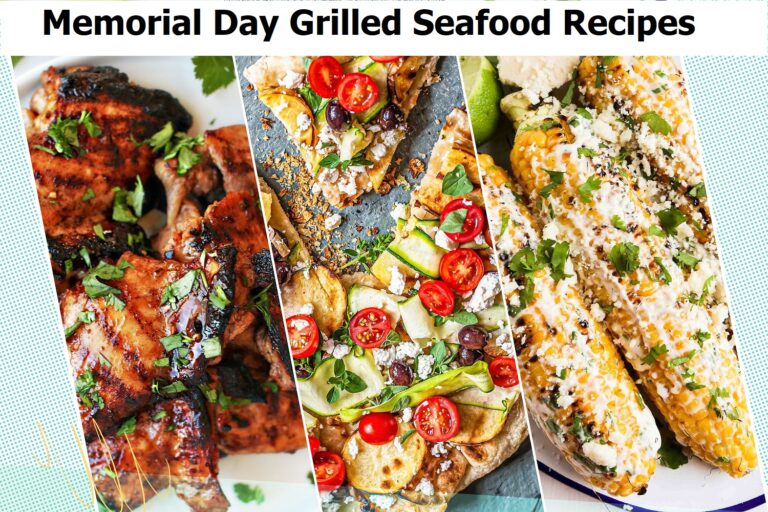 Start the summer off right with these Memorial Day grilled seafood recipes