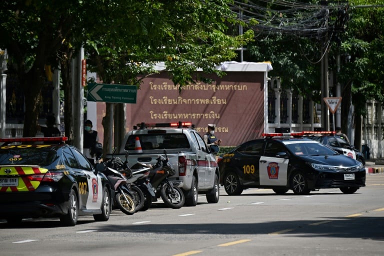 A gunman killed one person and wounded two others in a shooting at a military facility in Bangkok