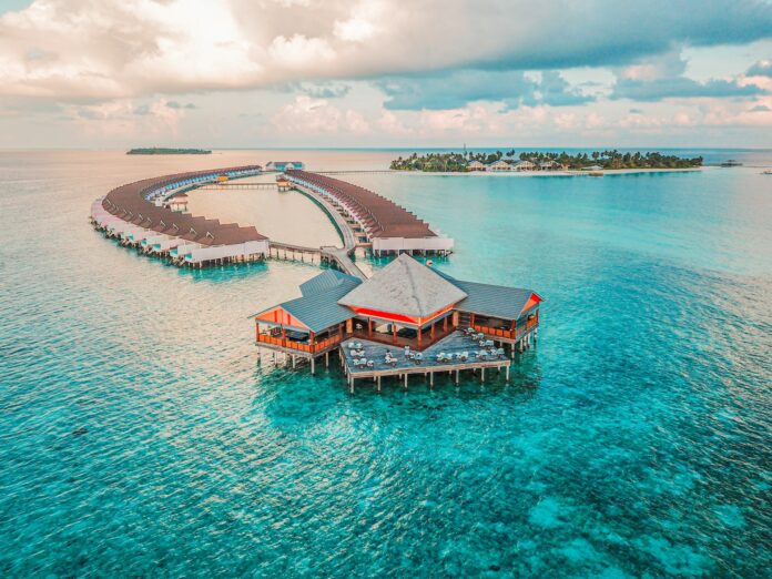 Maldives water villas