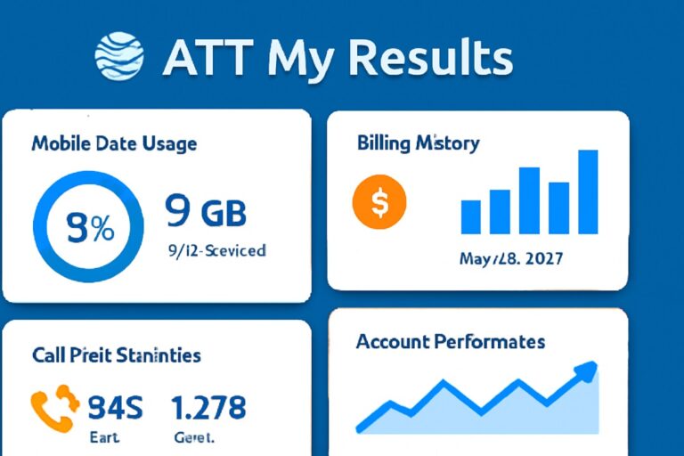 ATT My Results Dashboard