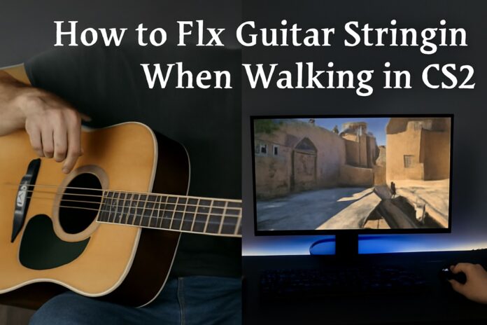 How to Fix Guitar Stringing When Walking in CS2