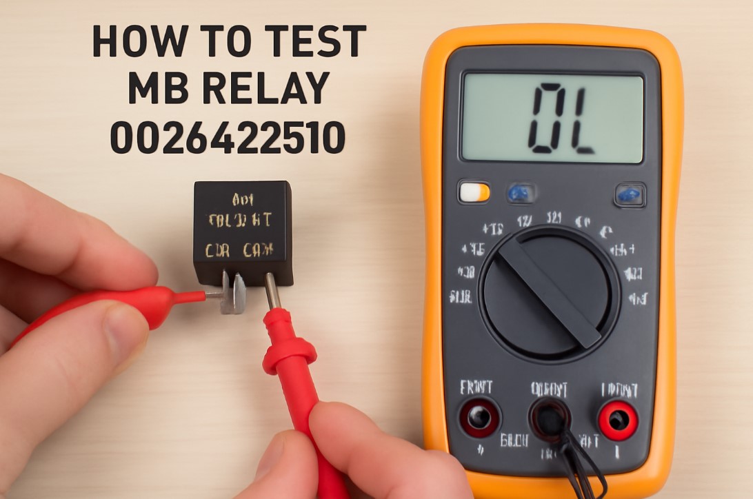 how to test mb relay 0025422310