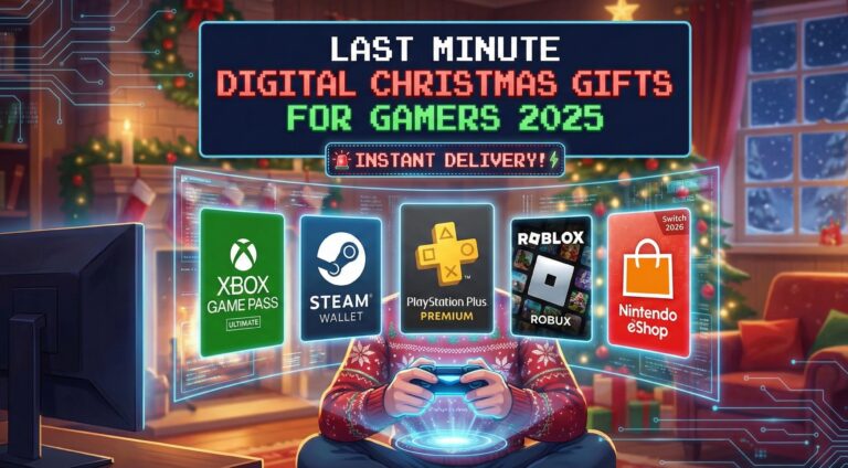 Last Minute Digital Gifts for Gamers