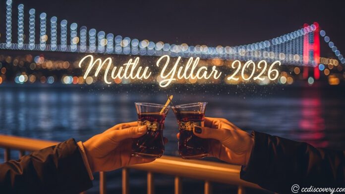 İstanbul manzaralı ve çaylı resimli yeni yıl mesajı 2026 ccdiscovery.com