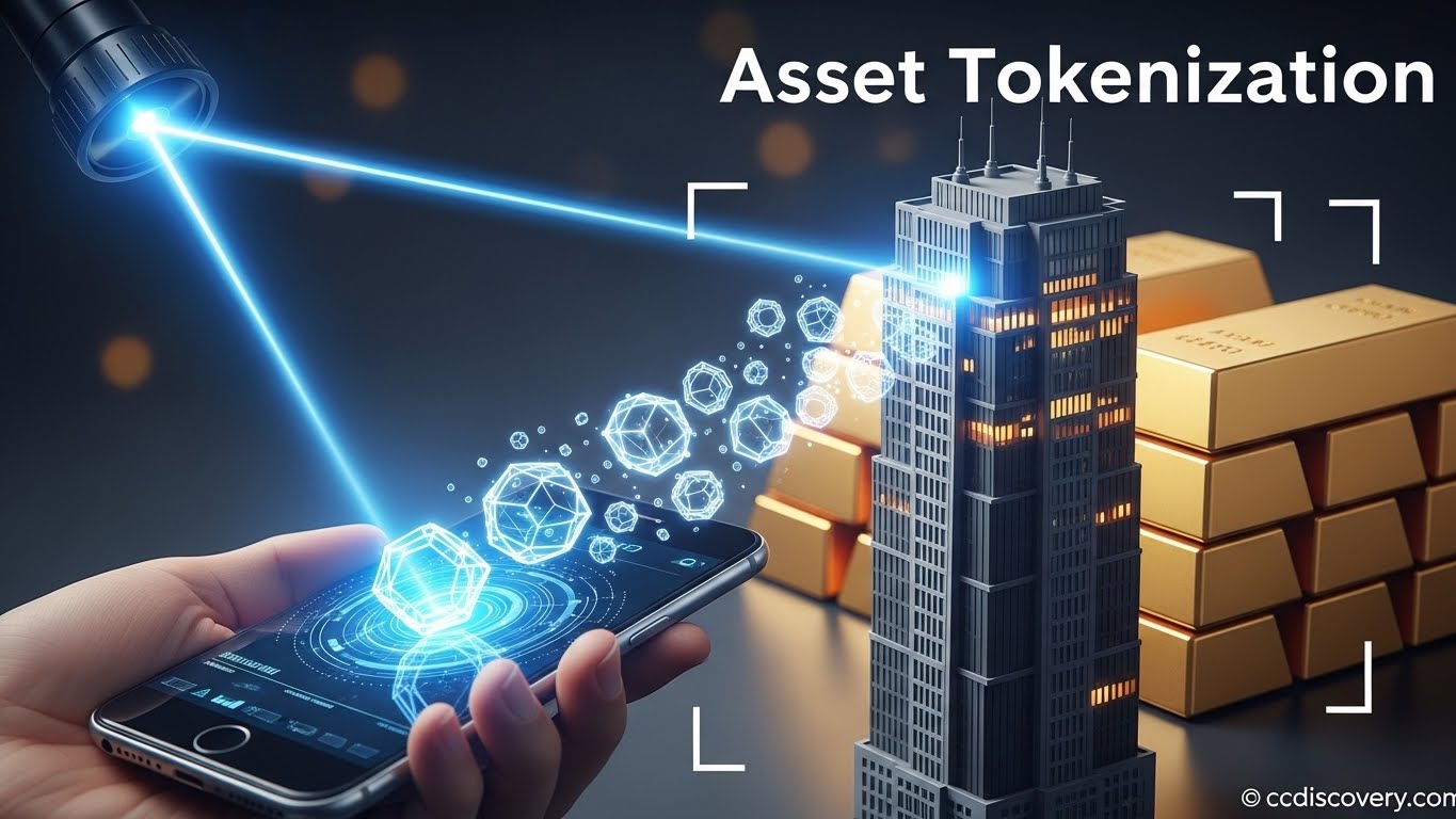 Tokenização de ativos reais RWA tendência cripto 2026 ccdiscovery.com