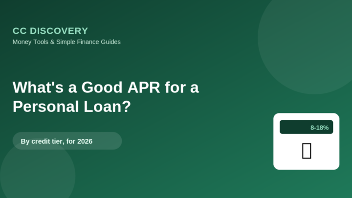 What’s a Good APR for a Personal Loan in 2026?