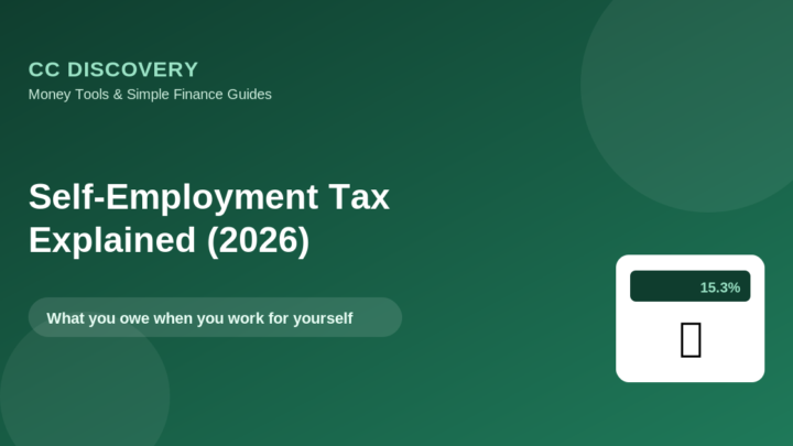 Self-Employment Tax Explained (2026)