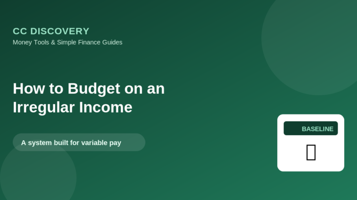 How to Budget on an Irregular Income