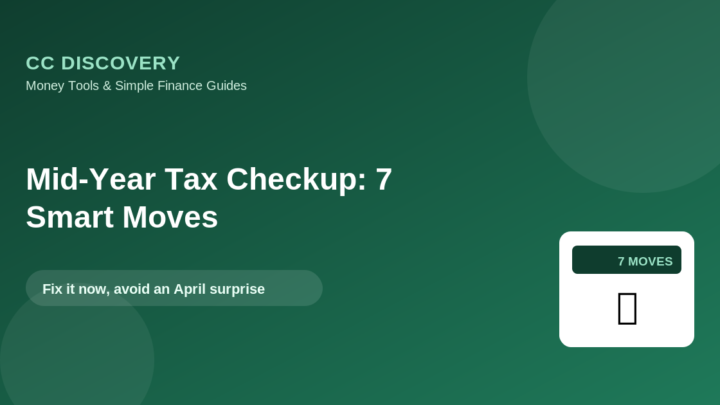 Mid-Year Tax Checkup: 7 Smart Moves to Make Now