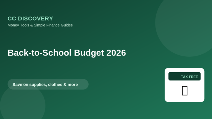 Back-to-School Budget 2026: How to Save on Supplies, Clothes & More