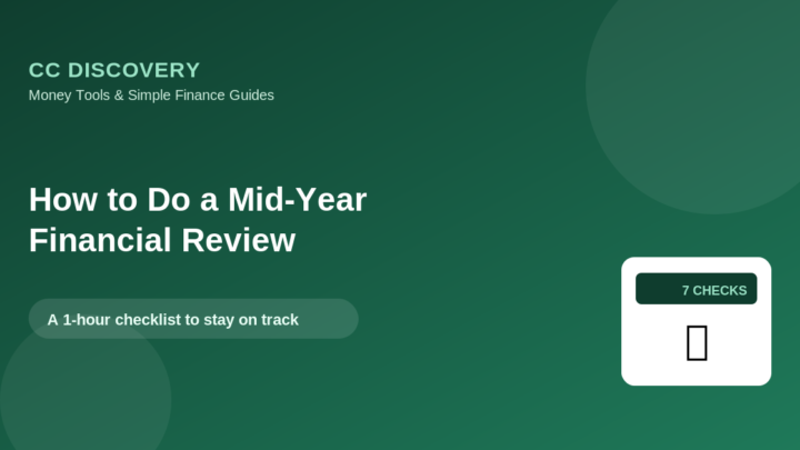 How to Do a Mid-Year Financial Review (Simple Checklist)