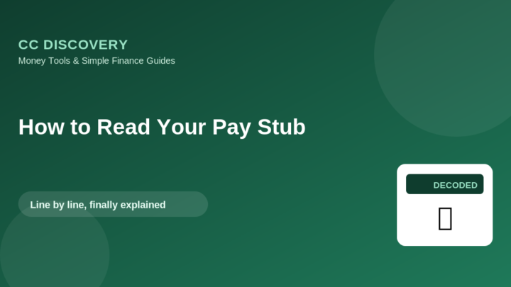 How to Read Your Pay Stub (Line by Line)