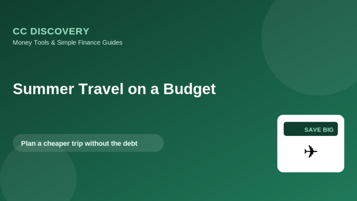 Summer Travel on a Budget: How to Plan a Cheaper Trip