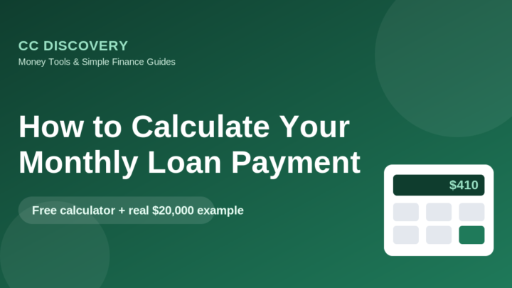 How to Figure Out Your Monthly Loan Payment (Without the Headache)